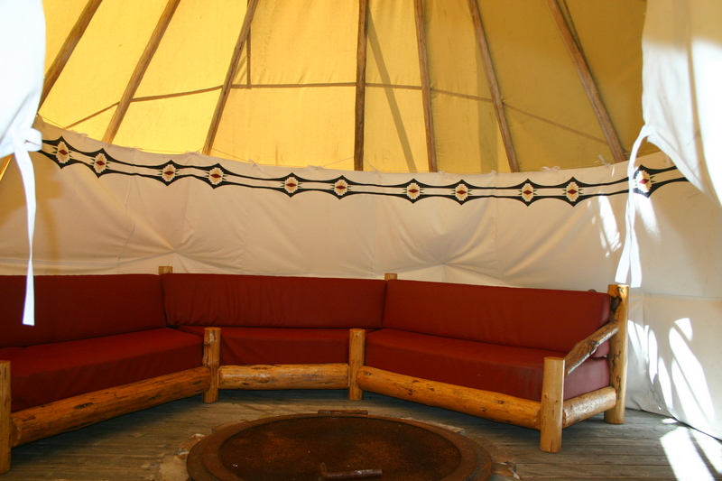 Teepee Interior